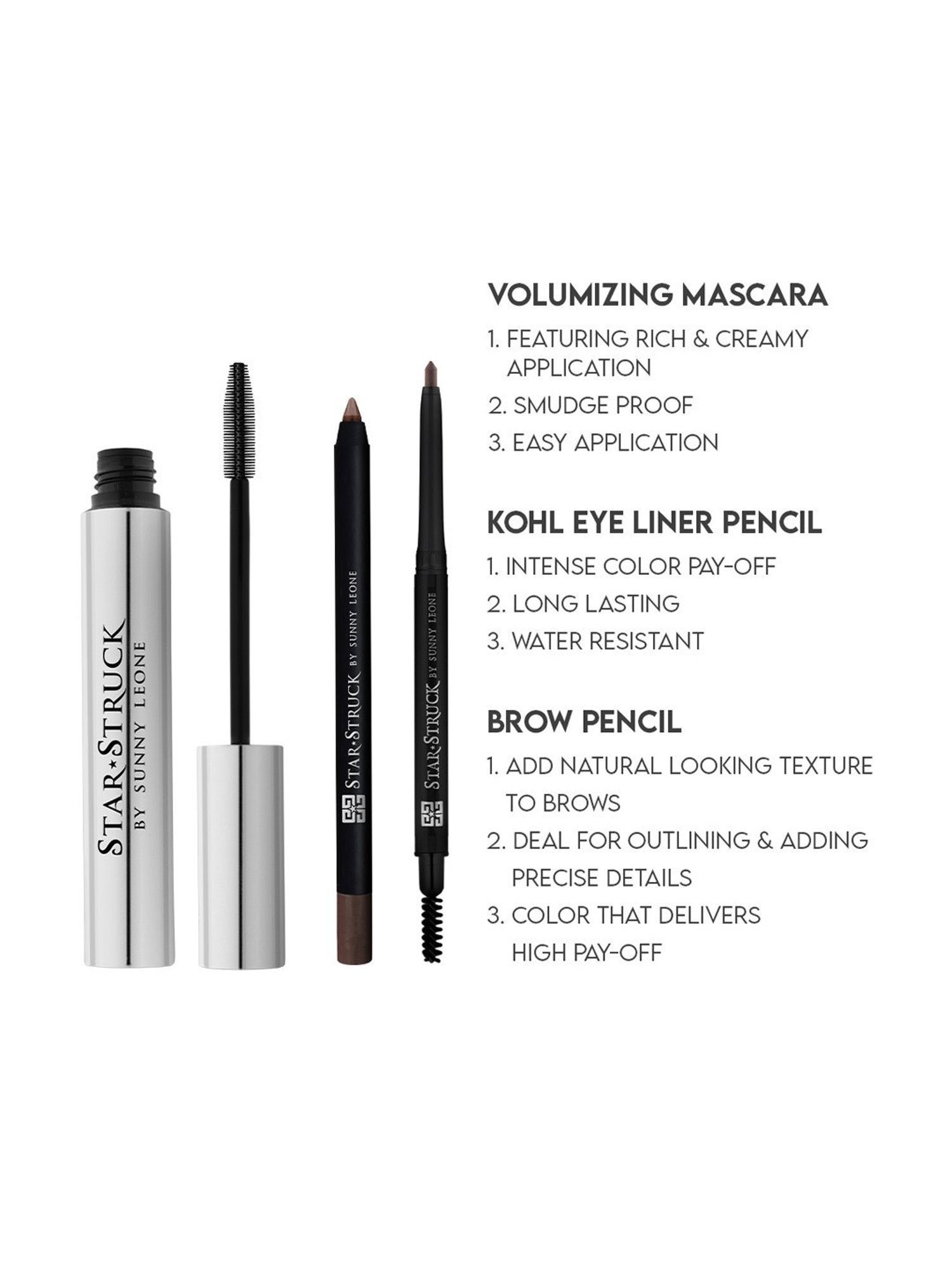 Iris Cosmetics The Ultimate Duo Kohl Pencil & Eyeliner Combo