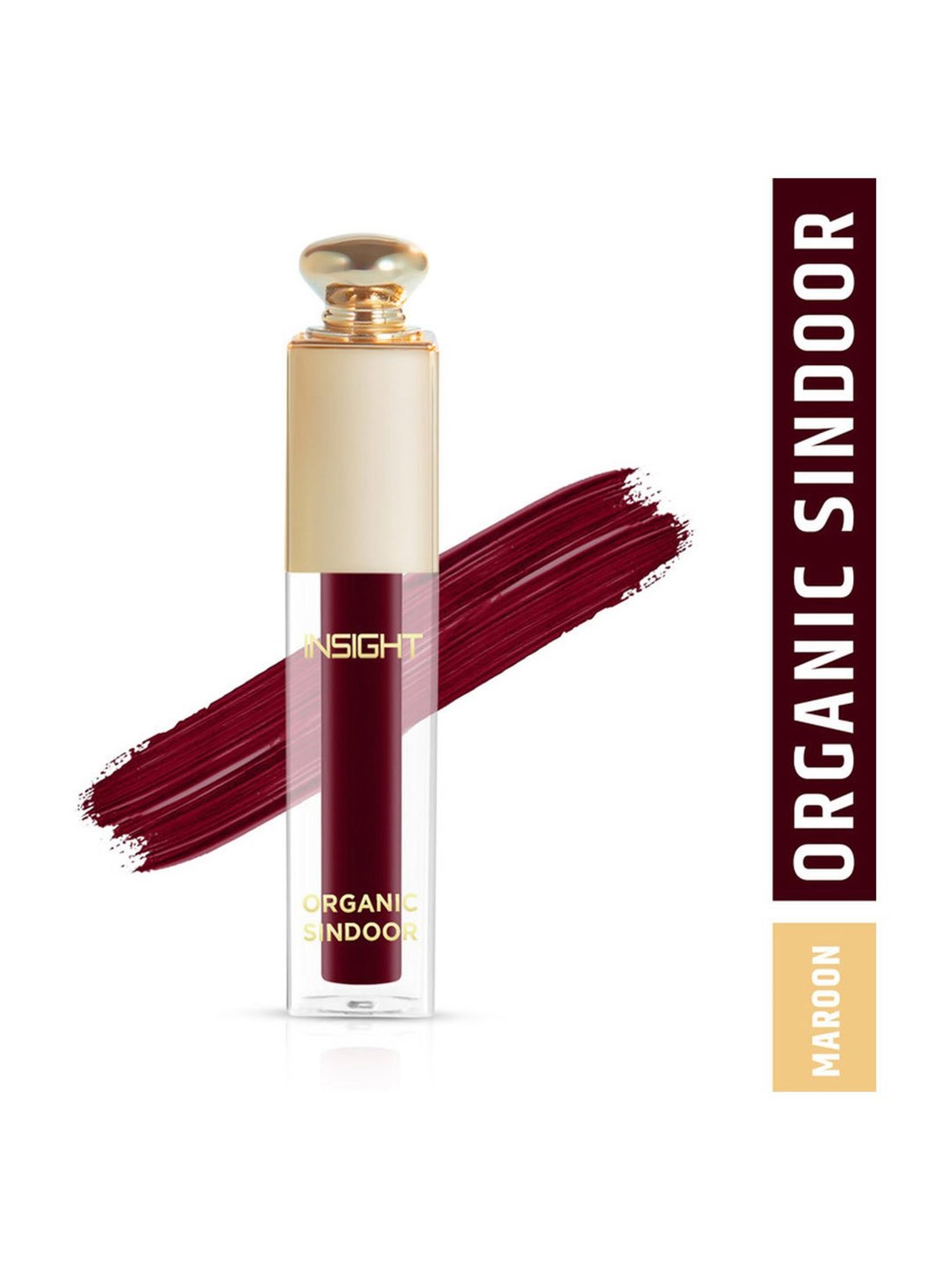 Insight Cosmetics Organic Liquid Sindoor Maroon SND 16 - 3 ml