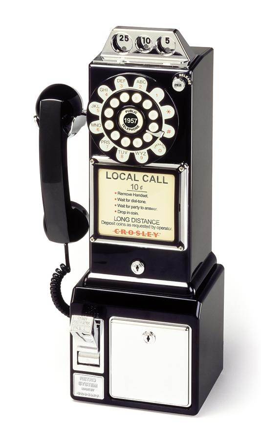 Classic Pay Phone - by Crosley