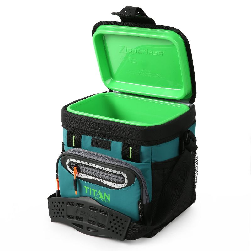 California Innovations Titan Deep Freeze 6qt Zipperless HardBody Cooler - Green