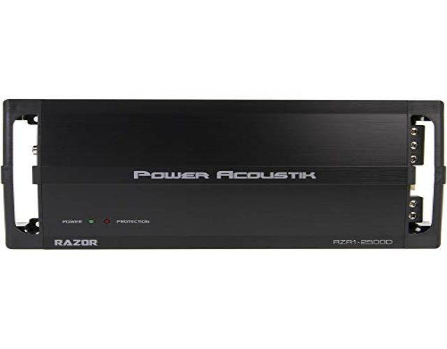 power acoustik rzr12500d class d mono block subwoofer amplifier