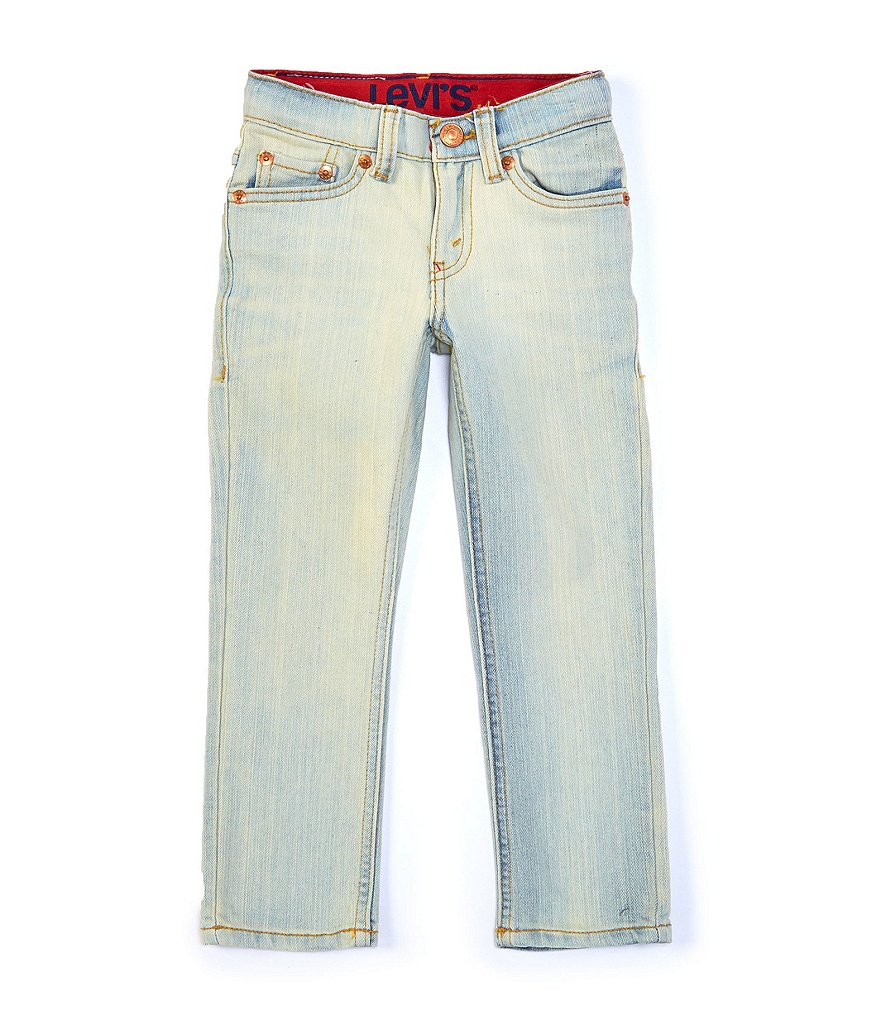 Hollywood Little Boys 4-7 Pull-On Slim Fit Denim Pant