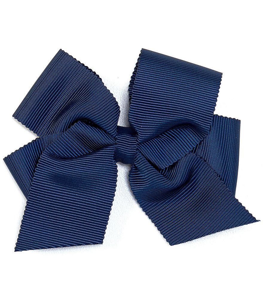 Edgehill Collection Little Girls Sparkle Satin Bow Wrap Headband