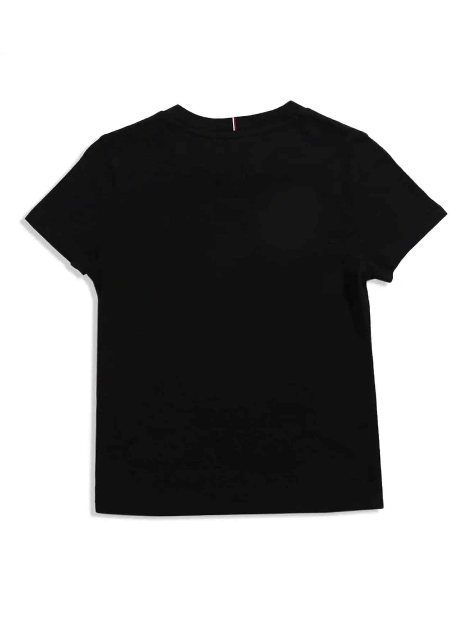 Tommy Hilfiger Kids Black Printed T-Shirt