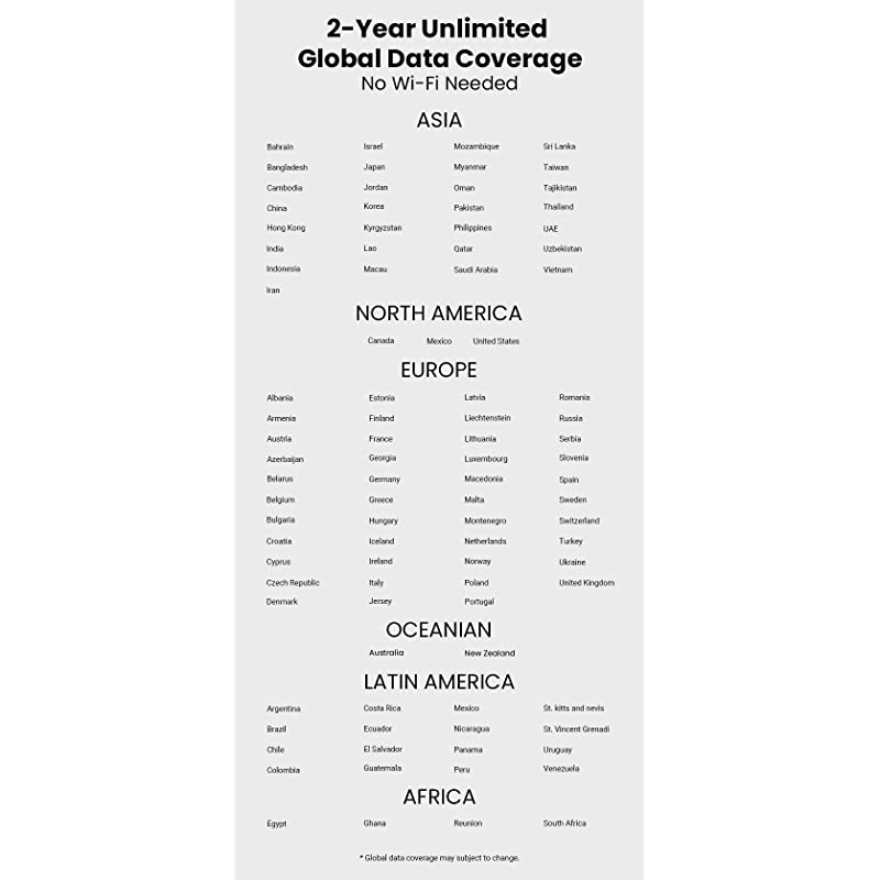 Language Translator Device with Unlimited 2-Year Global Data (No WiFi Need) 200+ Countries 95+% Accuracy Instant Real-time Voice Translation & Offline Translation w/Bluetooth & 4G/LTE (Blue)