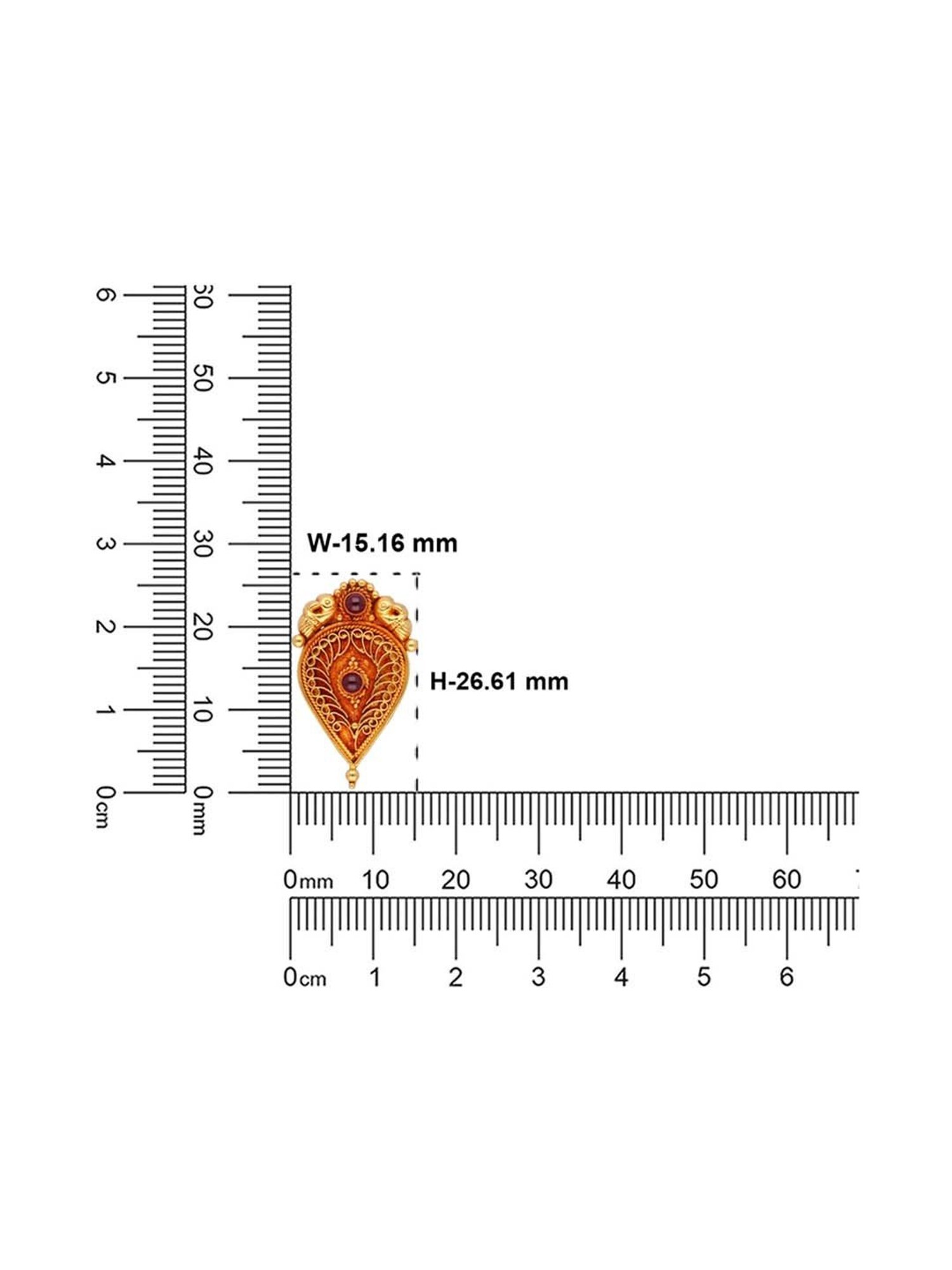 CKC Elegant Gold Filigree Ear Studs: Oxidized Intricacy