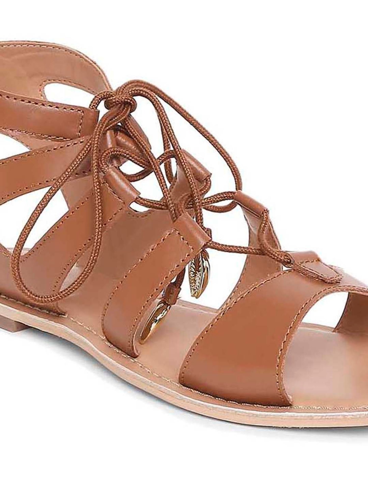 Tao Paris Women's Brown Gladiator Sandals