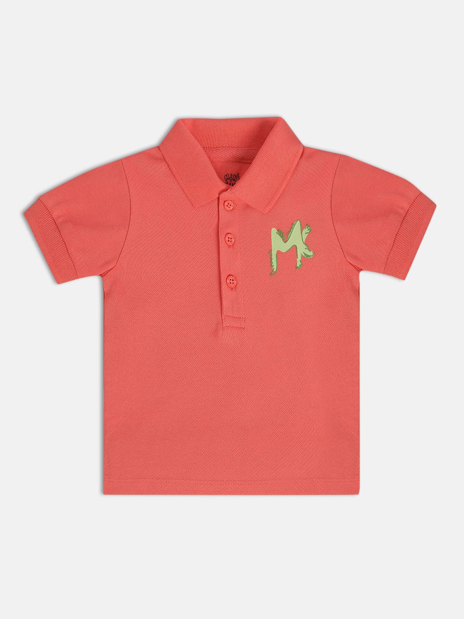 Ed-a-Mamma Baby Green Printed T-Shirt