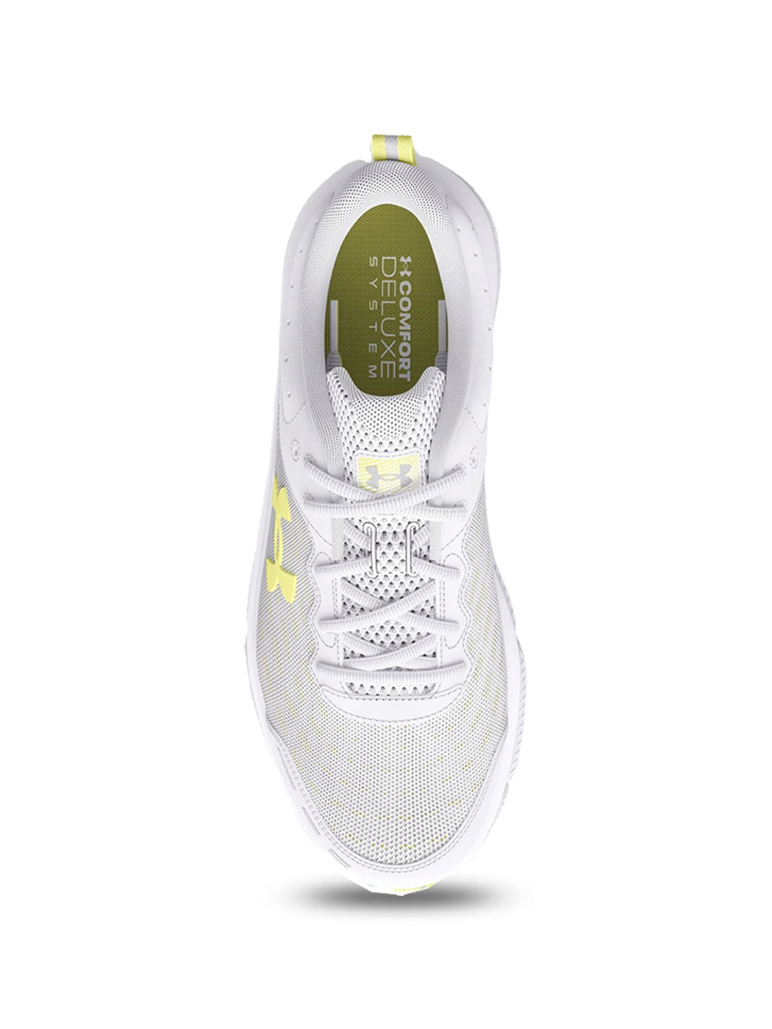 Under Armour Women's Charged Assert 10 White Running Shoes