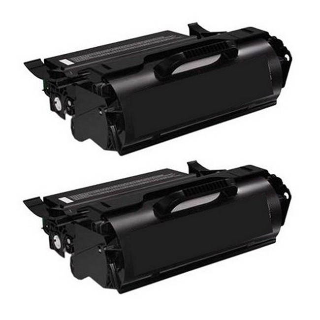 SuppliesMAX Compatible Replacement for IBM InfoPrint 1572 High Yield Toner Cartridge (2/PK-32000 Page Yield) (75P6962_2PK)