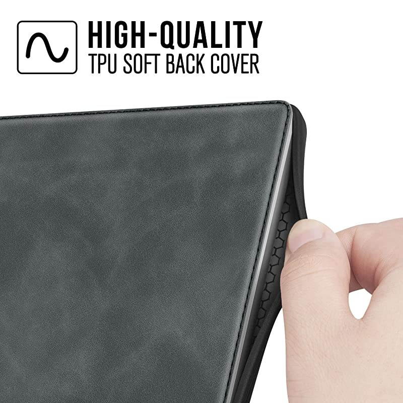 Skin Touch Feeling Case for AllNew Kindle Oasis10th Gen 2019 Release amp 9th Gen 2017 Releasewith Auto WakeSleepNew Waterproof 7Kindle Oasis CoverSoft Shell Series KO The Dark Gray