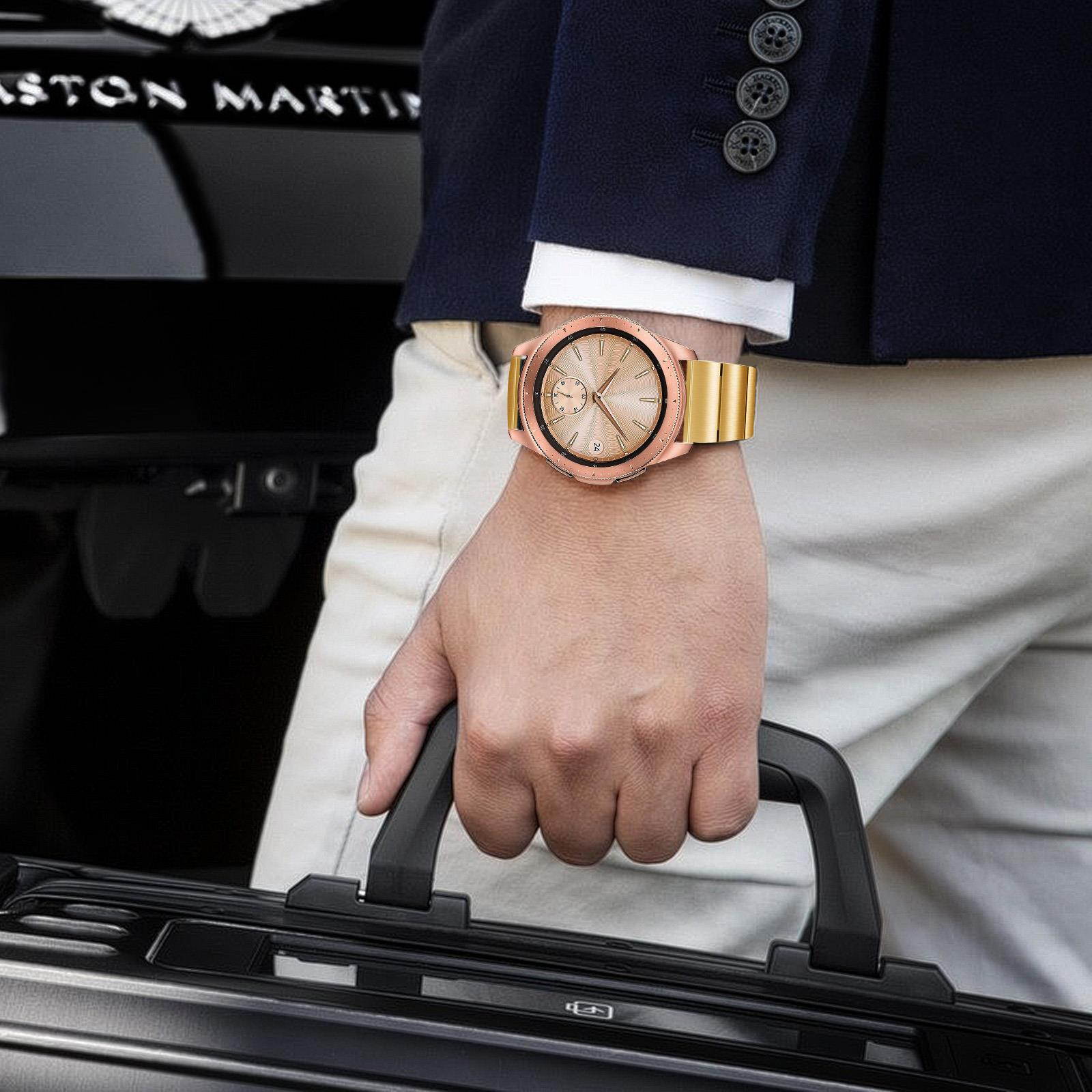 Samsung Galaxy Watch 42 mm stainless steel classic bracelet - Gold