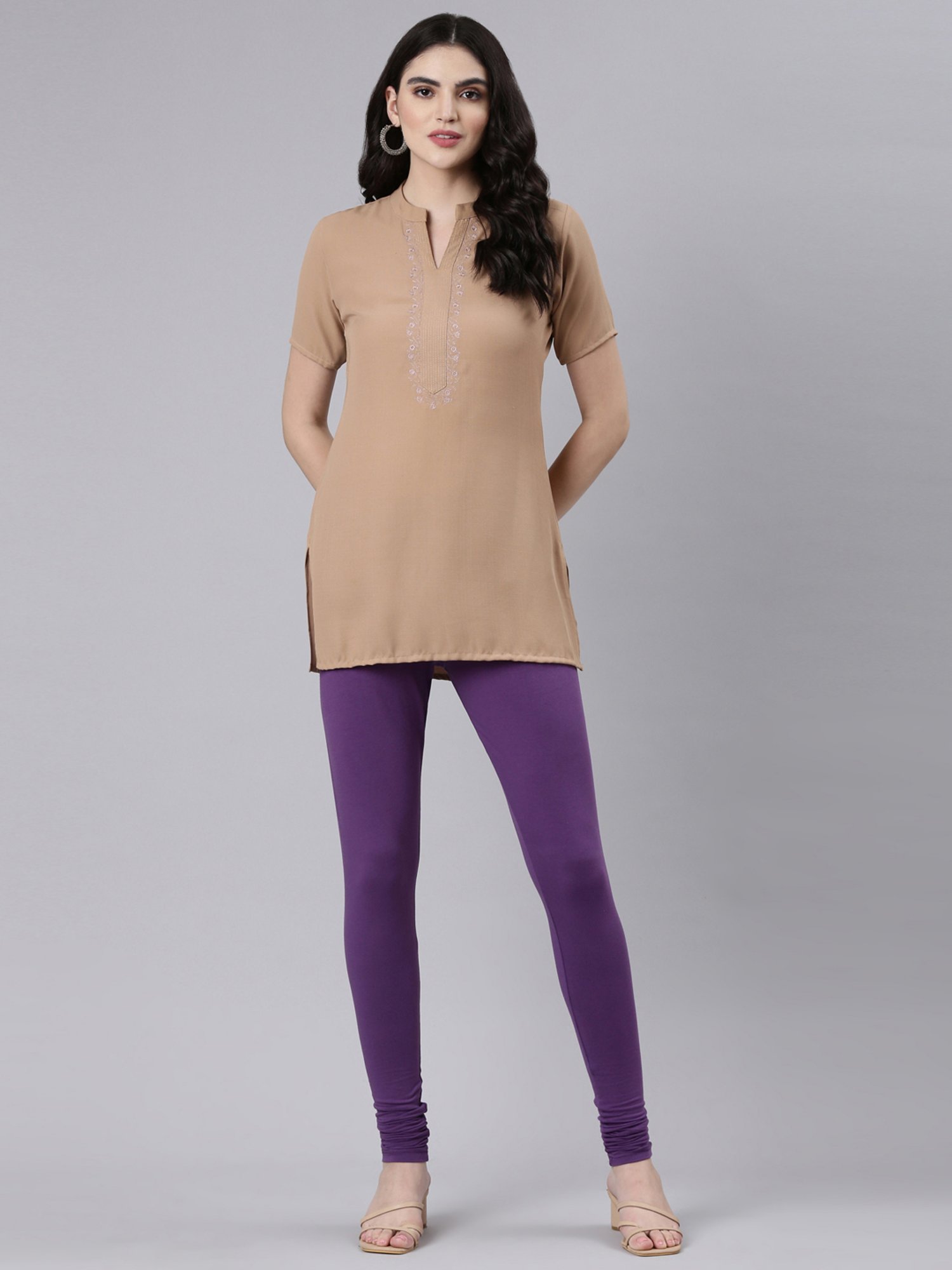 Dixcy Slimz Purple Leggings