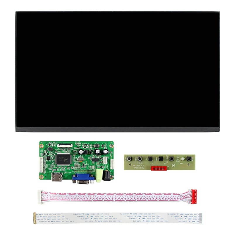 13.3" 13.3 Inch 1920X1080 IPS LCD Screen N133HSE-E21 with HD-MI VGA Controller Board Kit