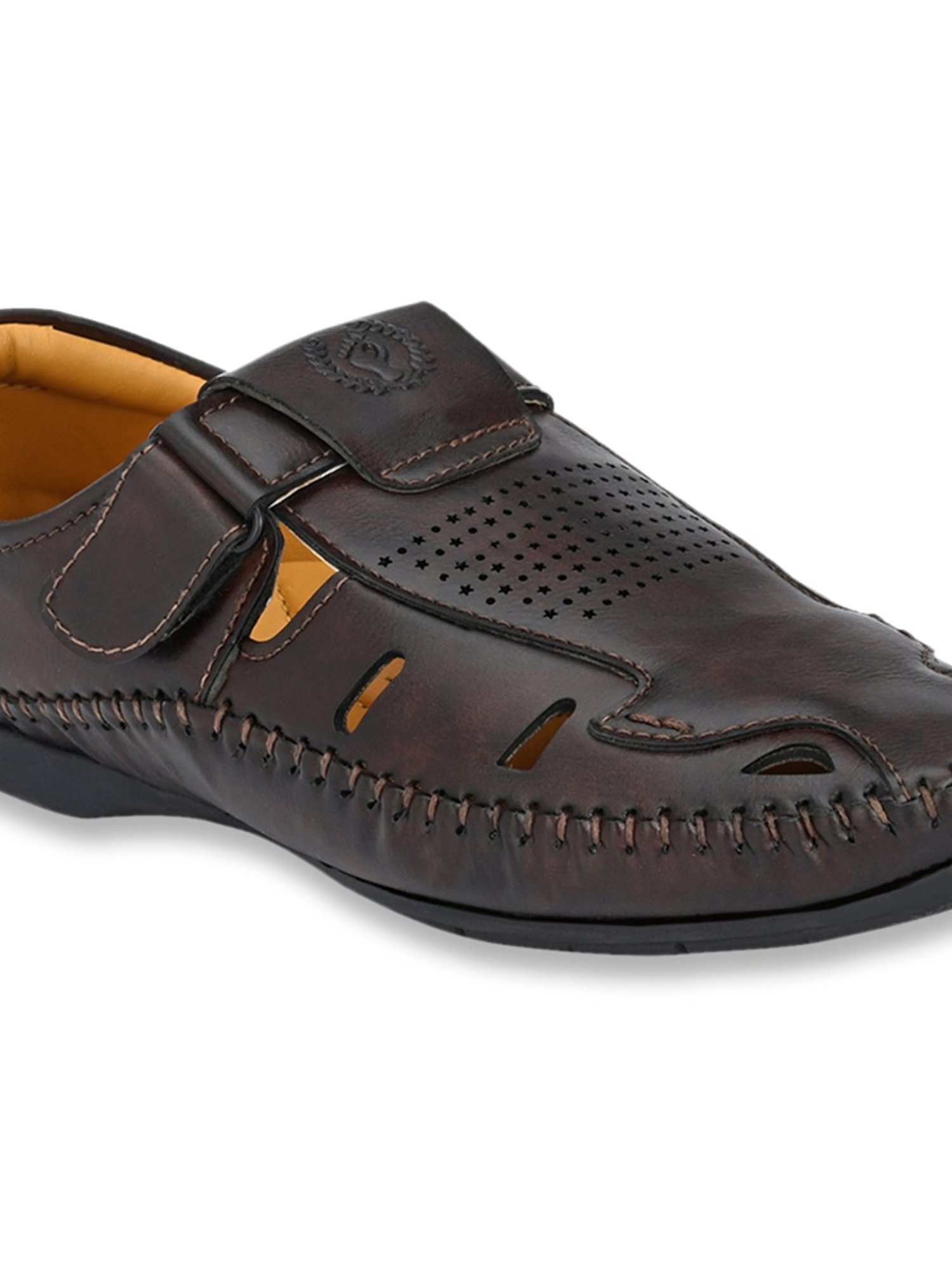 Prolific Men's Brown Fishermen Sandals