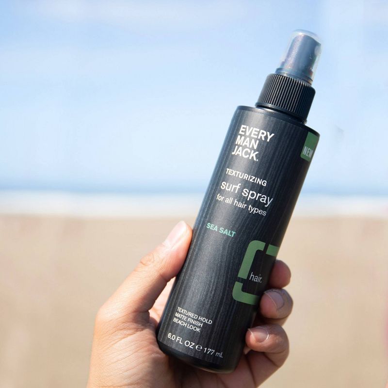 Every Man Jack Men's Hair Styling Surf Spray Gel - 6oz