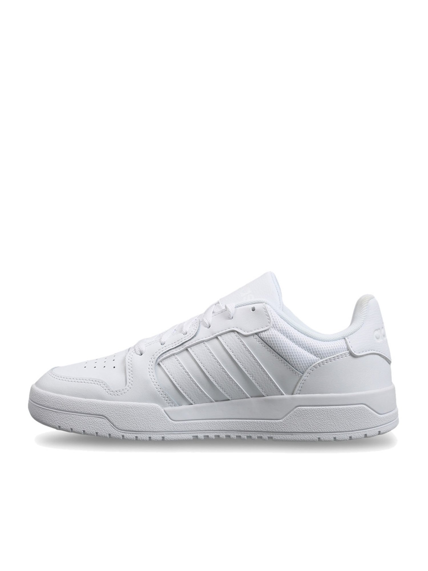 Adidas Men's Entrap White Basketball Shoes