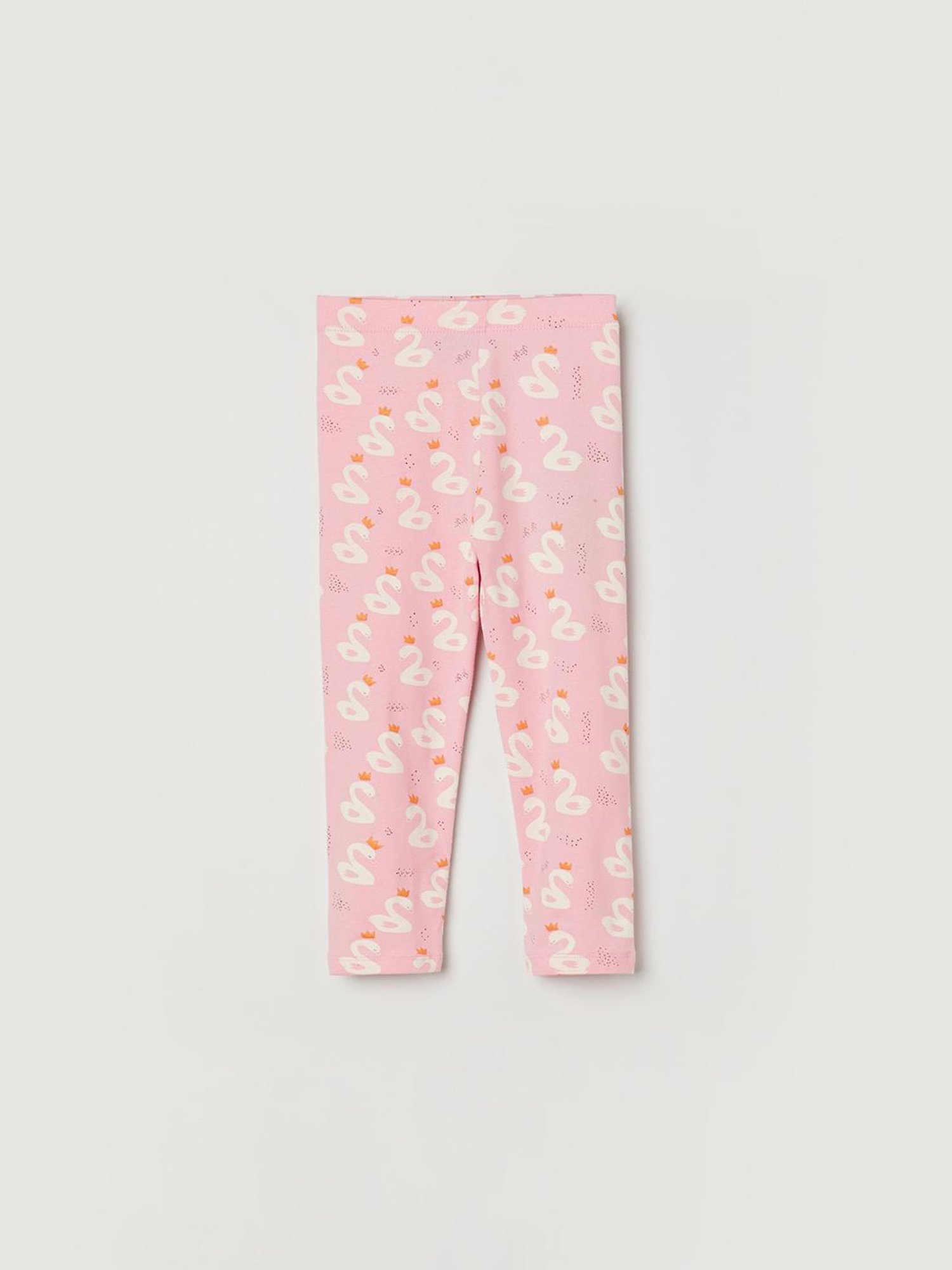 Lifestyle Pink  All Over Print Cotton Knit Bottom