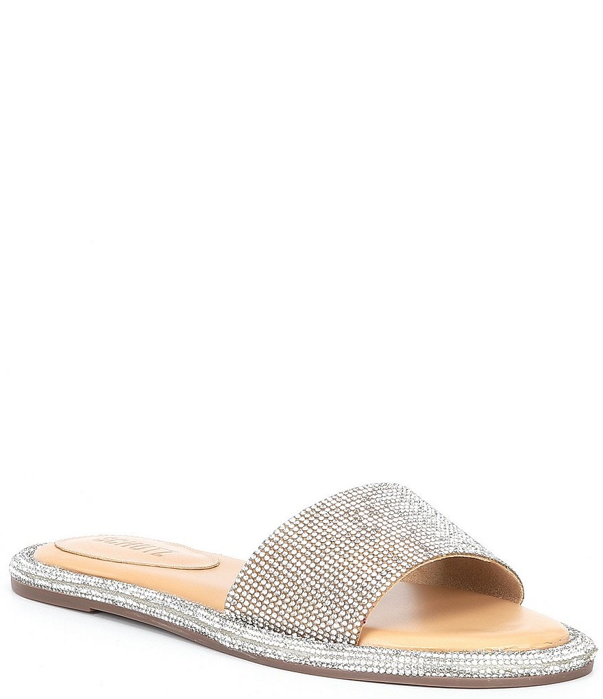 Schutz Alcina Jewel Embellished Slides