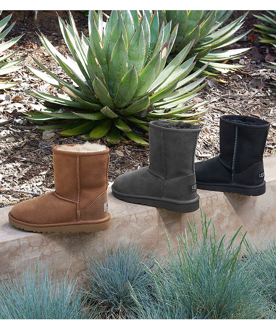 UGG&reg; Girls' Classic II Water Resistant Boots (Infant)