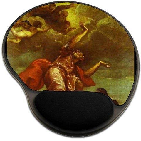 titian jonn paul Mousepad Base with Wrist Support Mouse Pad Great Gift Idea