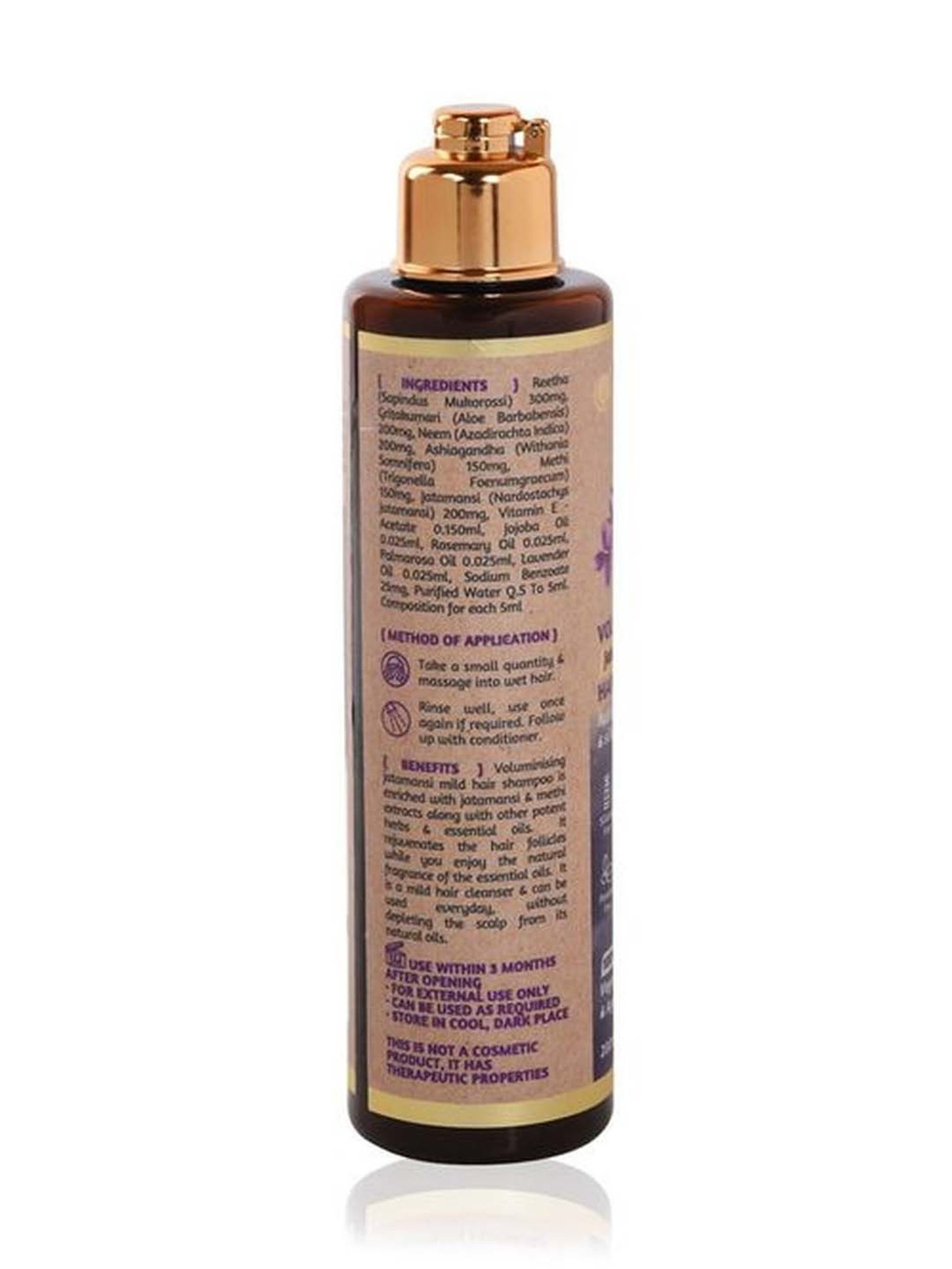 ROOTS AND HERBS Voluminising Jatamansi Hair Cleanser - 200 ml