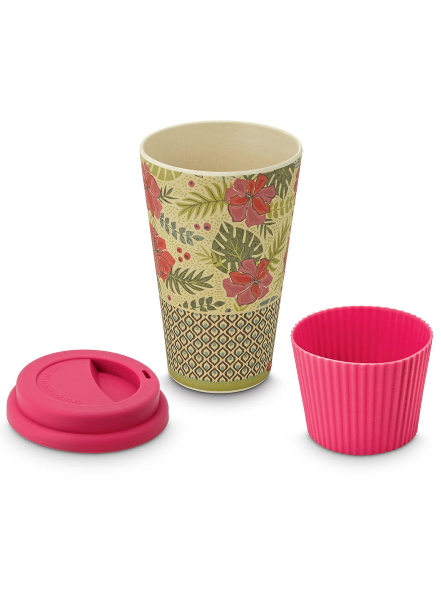 Freelance Pink Bamboo Set of 1 Mugs
