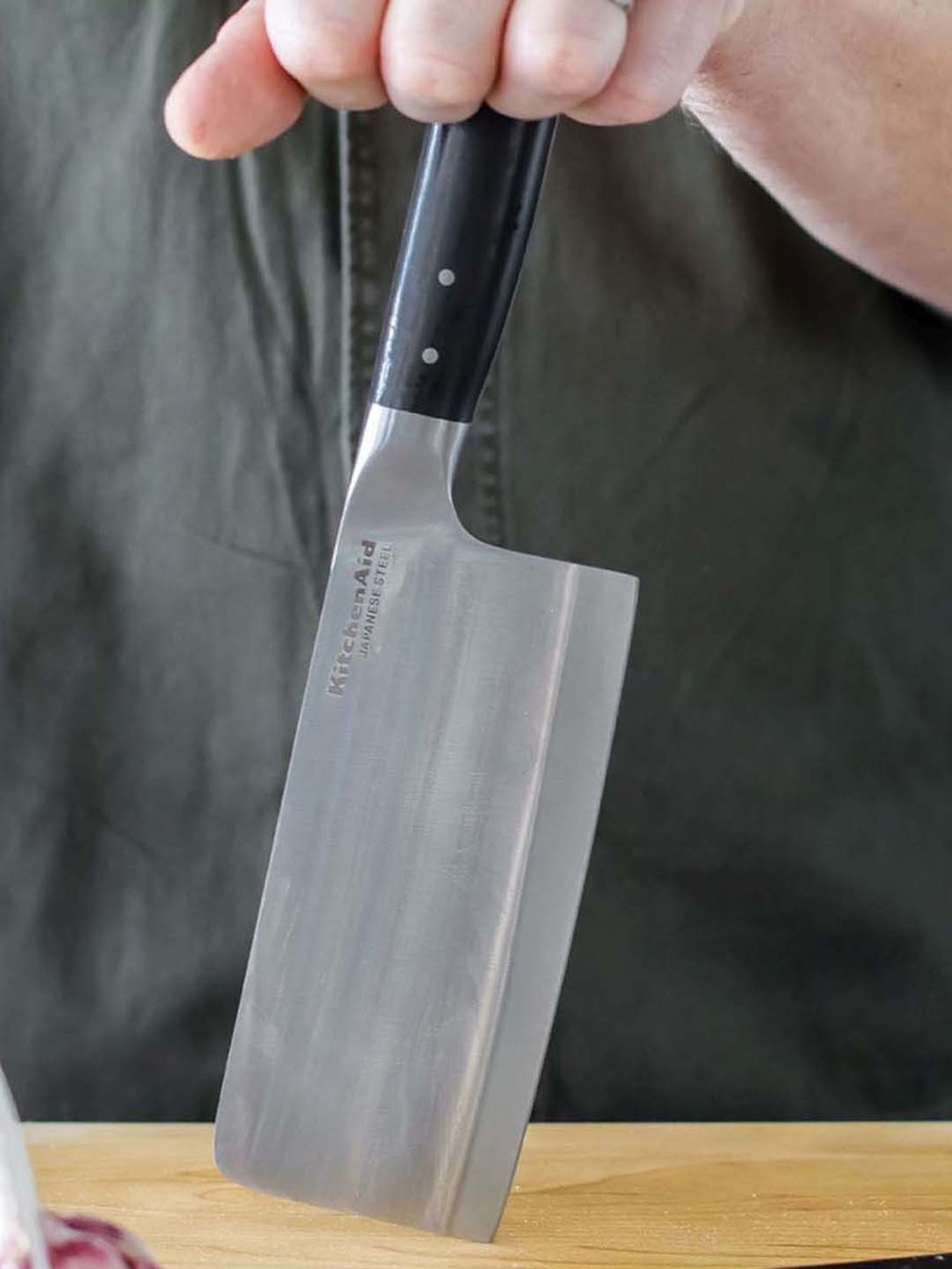 KitchenAid Black Medium Cleaver