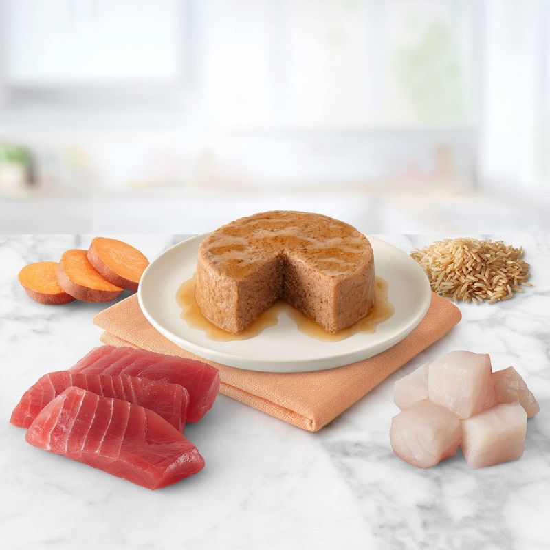 Blue Buffalo Tastefuls Adult Cat Ocean Fish and Tuna Entree Pate Wet Cat Food - 3oz