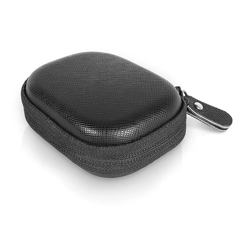 Golf Course GPS Case Compatible with GolfBuddy Voice Voice 2 Bushnell NeoGhost Garmin 0100195900 Approach G10 Mesh Pouches in Both lid and Base for GPS and Cable separatedly