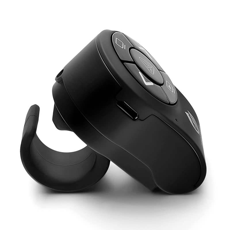 Wireless Presenter RF 24GHz Presentation Laser Pointer Finger Ring Remote PowerPoint PPT Slides Clicker Pen Rechargeable