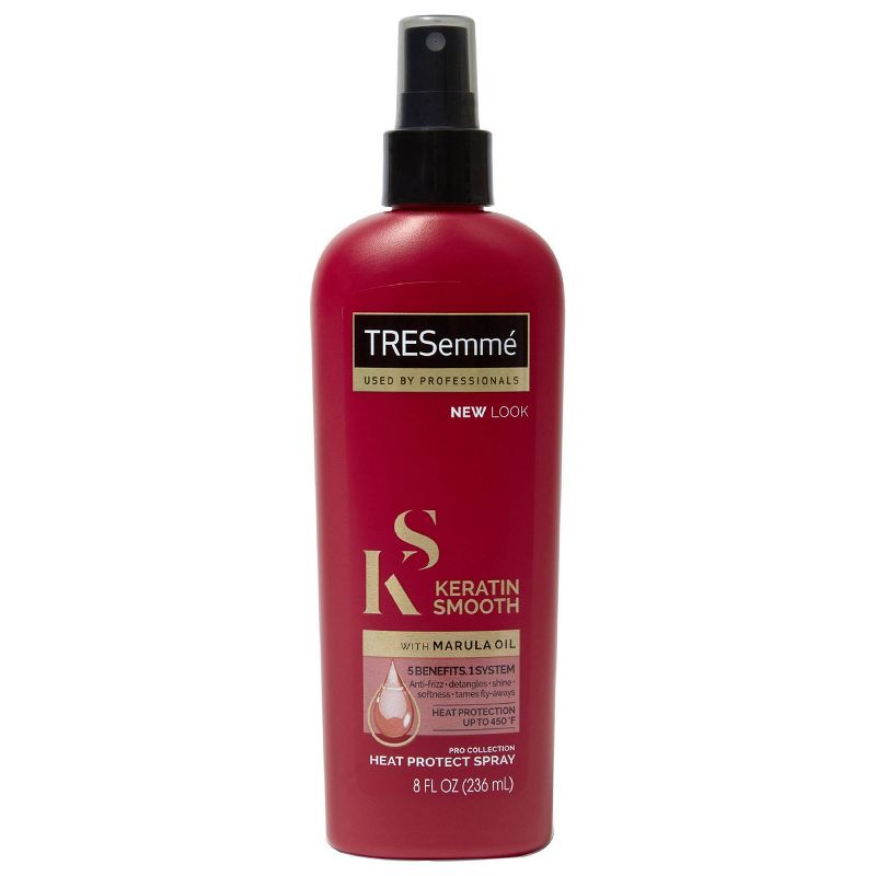 TRESemmé Thermal Creations Keratin Smooth Leave-In Heat Protectant Spray Hair Heat Protection Formula - 8 fl oz