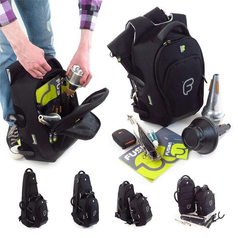 Fusion Urban Large Backpack FUSE-ON Bag Black