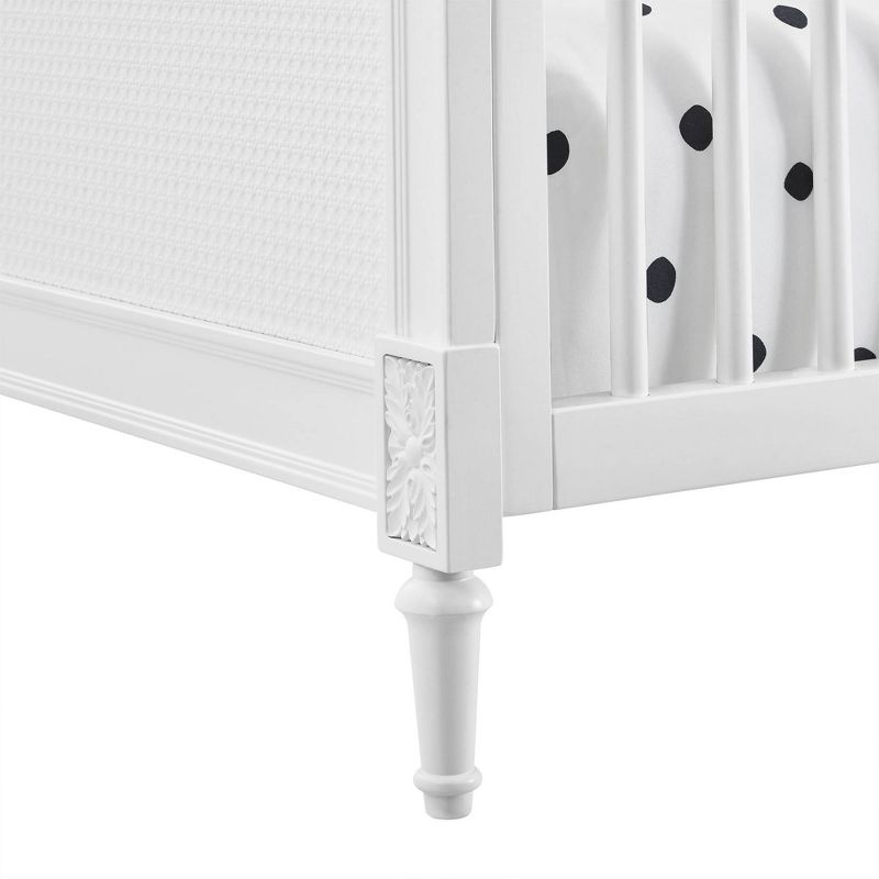 Delta Children Madeline 4-in-1 Convertible Crib - Bianca White