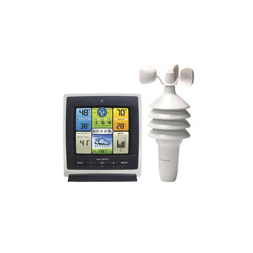 AcuRite 00589 Pro Color Weather Station with Wind Speed, Temperature and Humidity