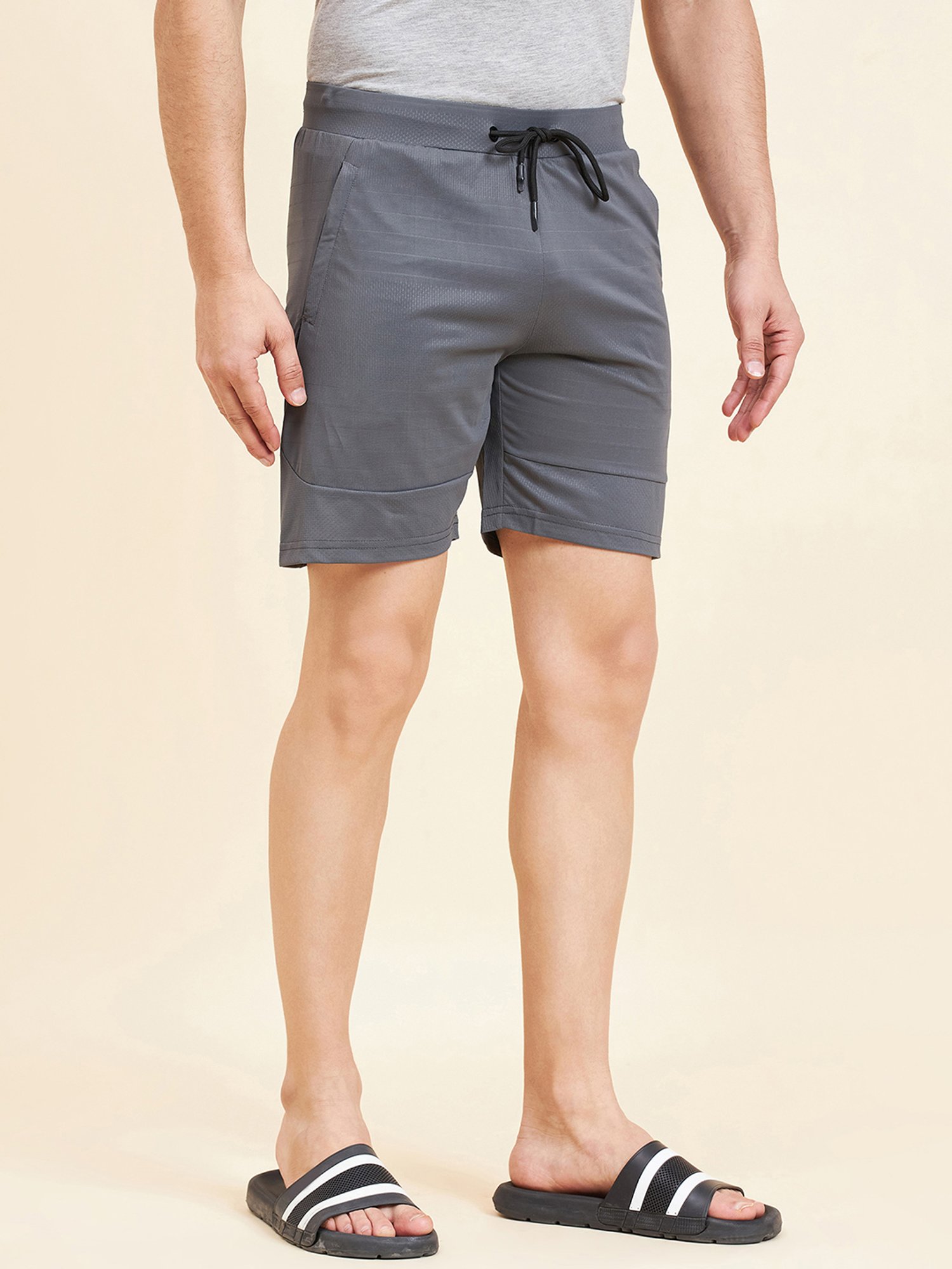 Sweet Dreams Grey Regular Fit Lounge Shorts