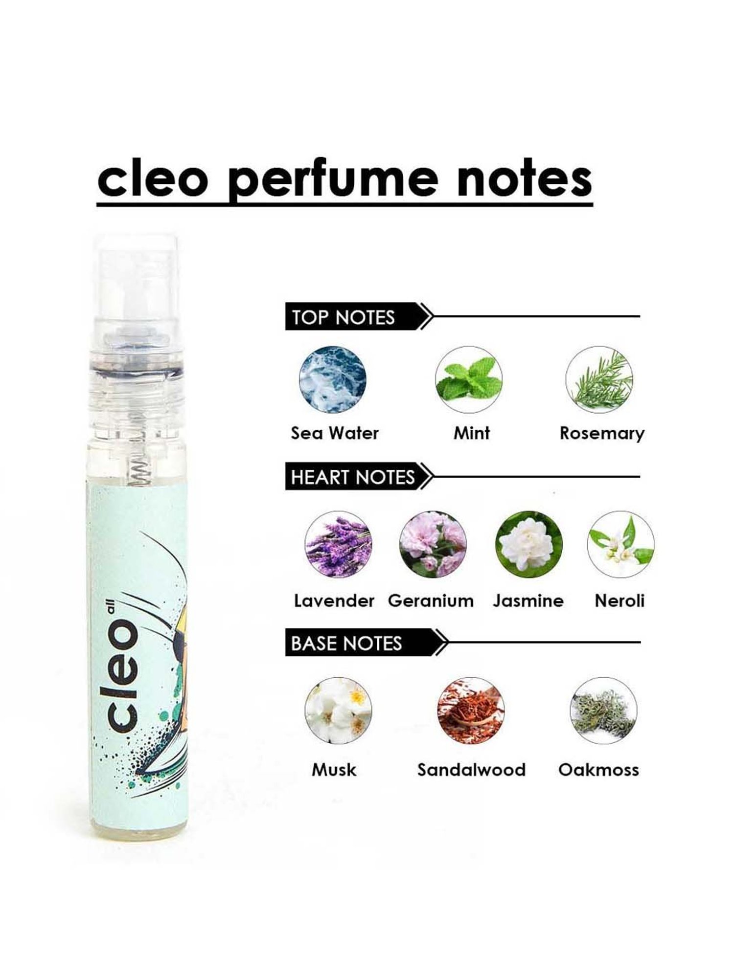 Adiveda Natural Perfume Sample Combo Set for Men & Women- Set of 4