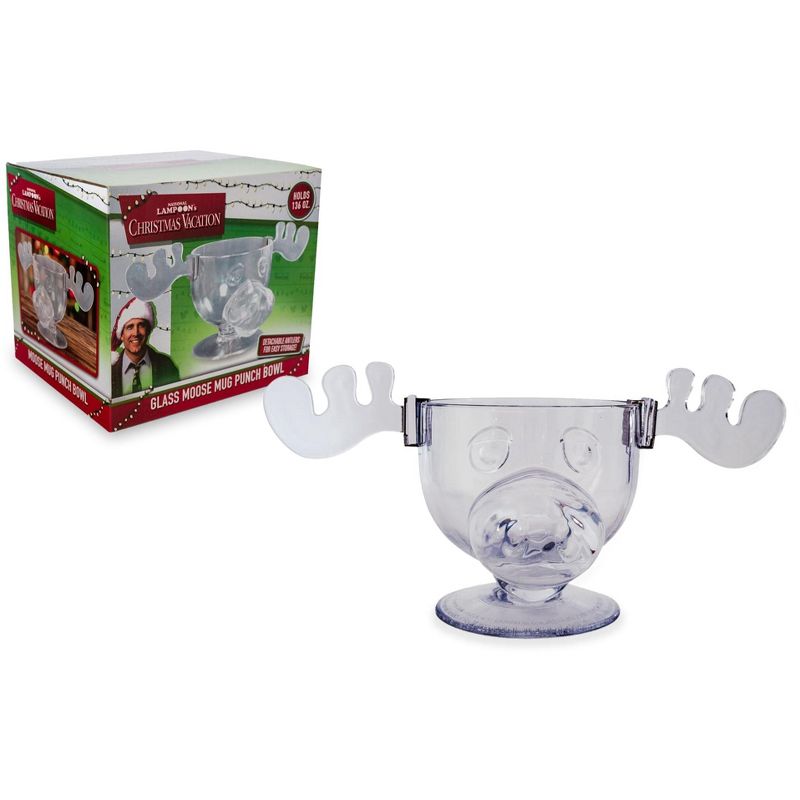 ICUP, Inc. National Lampoon's Christmas Vacation Griswold Moose Punch Bowl | 136 Ounces