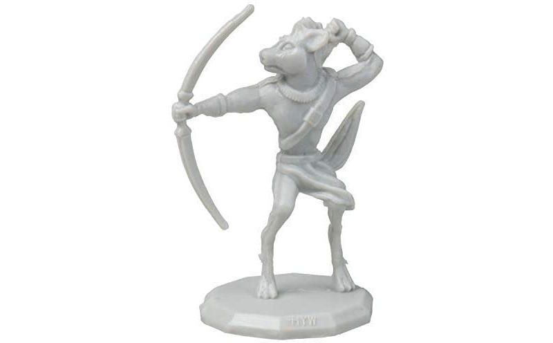 Monster Protectors Painted Fantasy Gnoll Mini Figures for D&D - 1", 8 Pieces