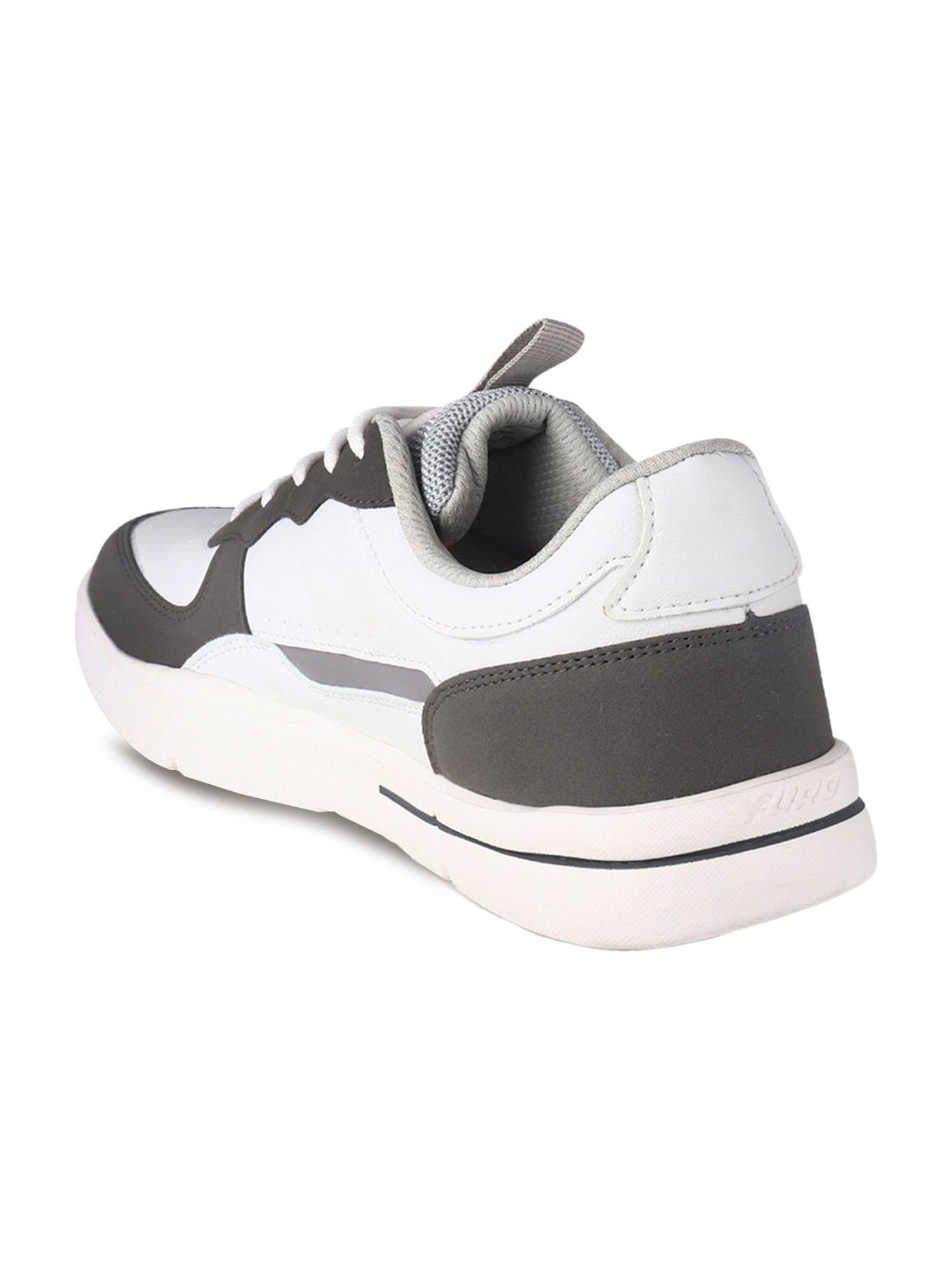 Furo By Red Chief Men's White Casual Sneakers