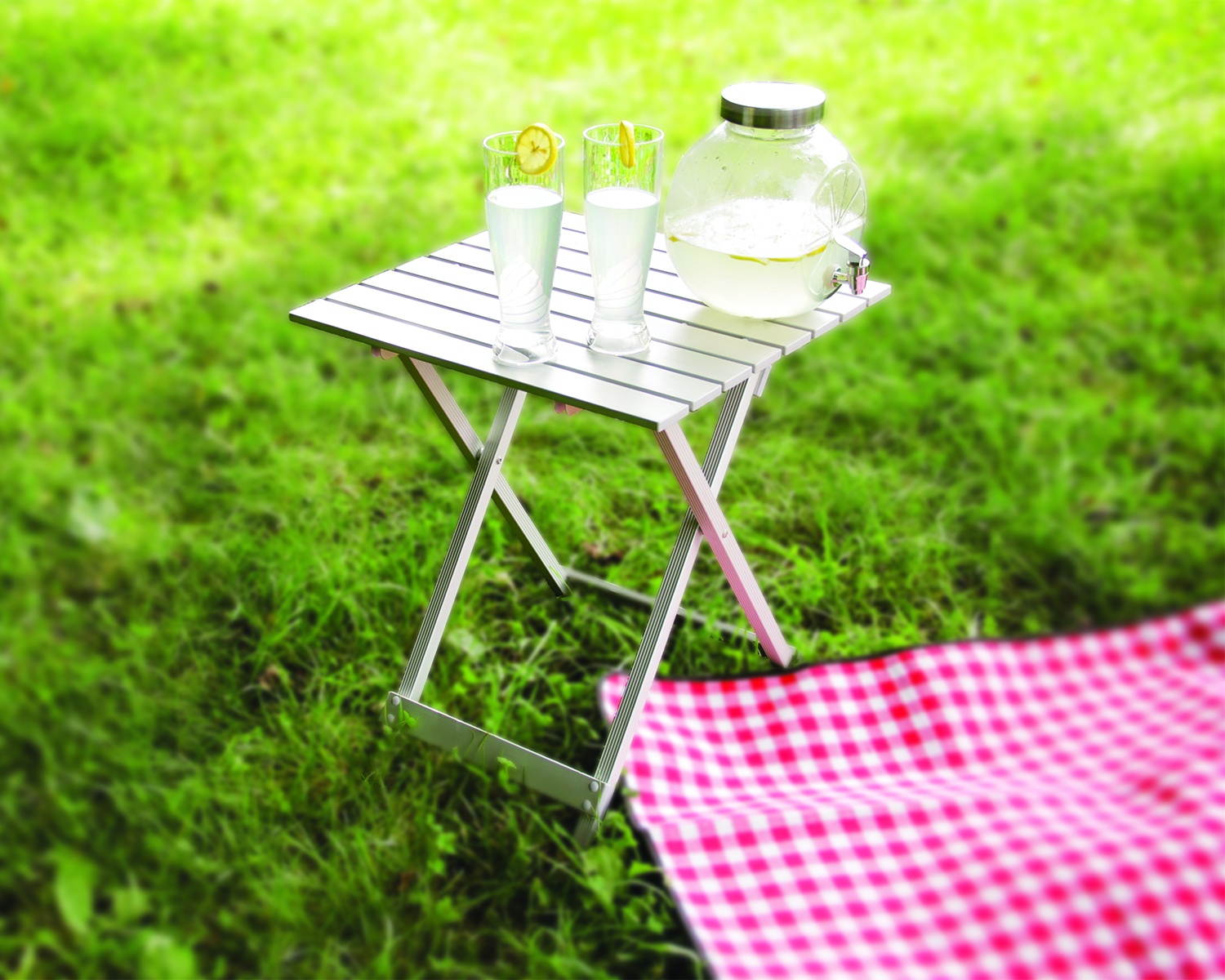 camco 51891 aluminum foldaway side table  large