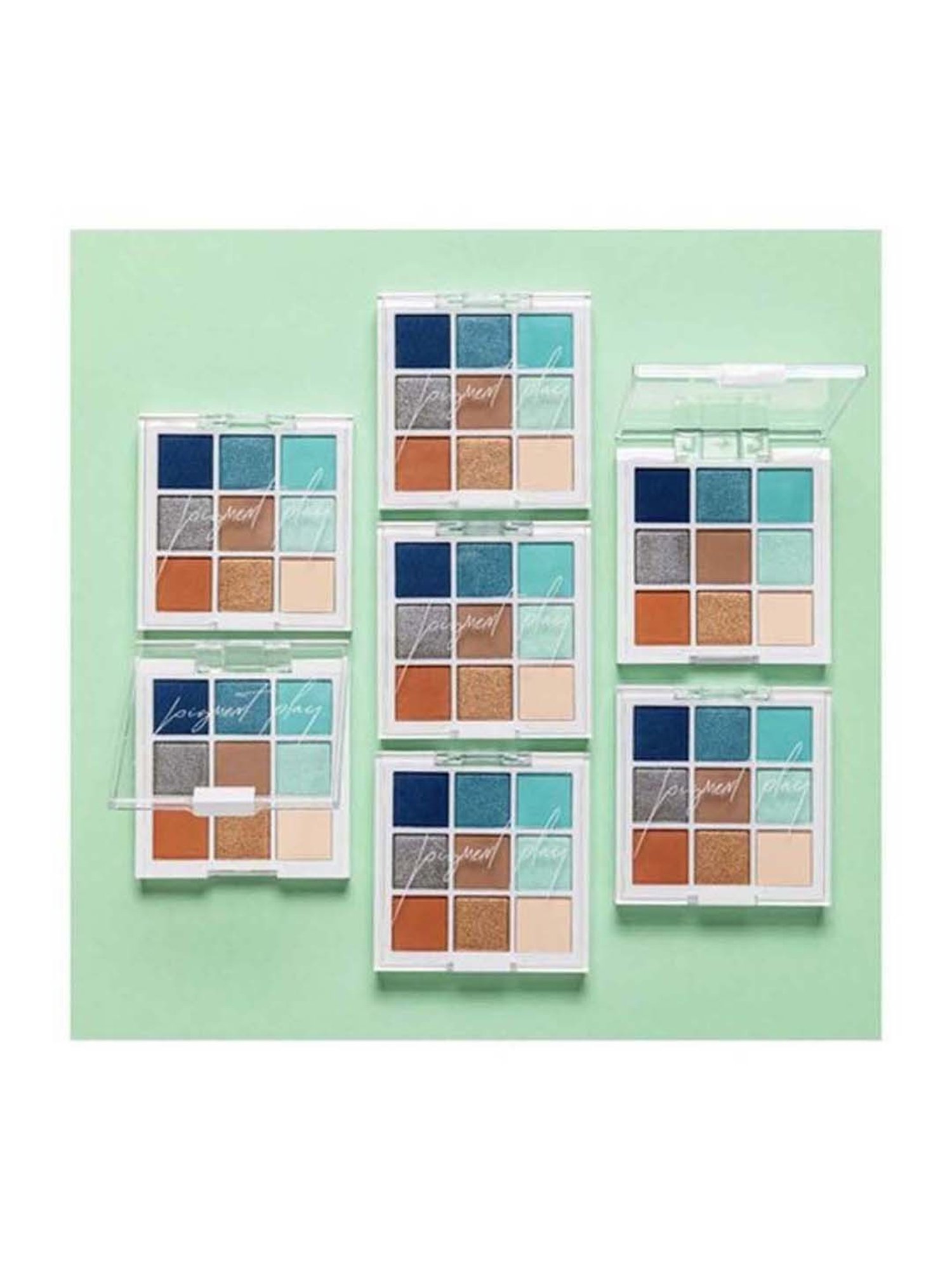 Pigment Play Playground Hero Shadow Palette - Marine Clouds - 9 gm