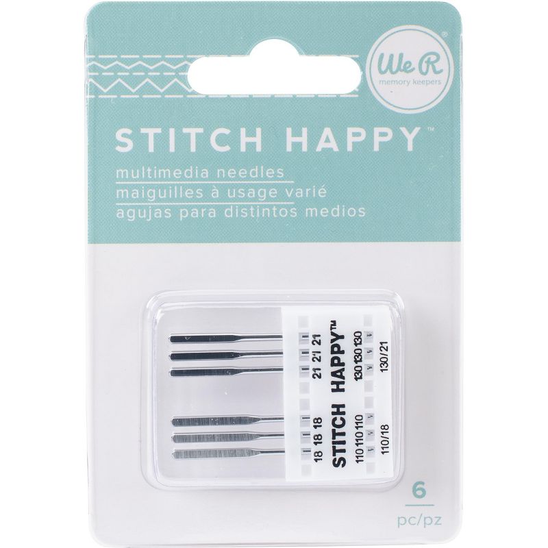 We R Stitch Happy Machine Needles 6/Pkg