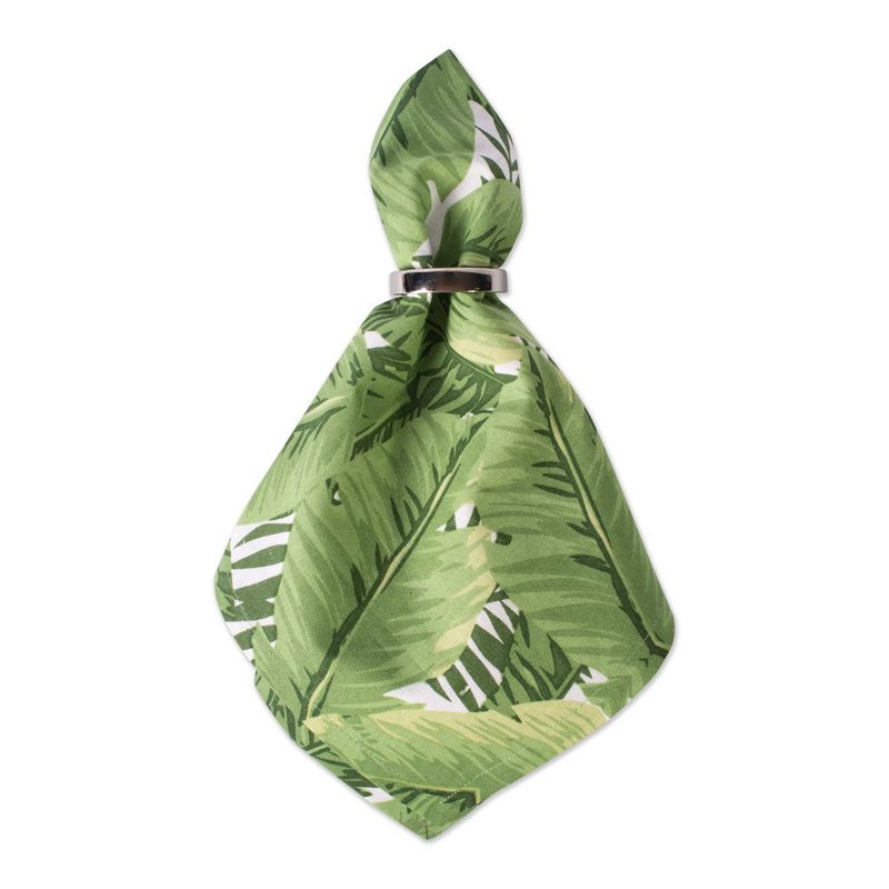 6pk Cotton Banana Leaf Napkins - Design Imports