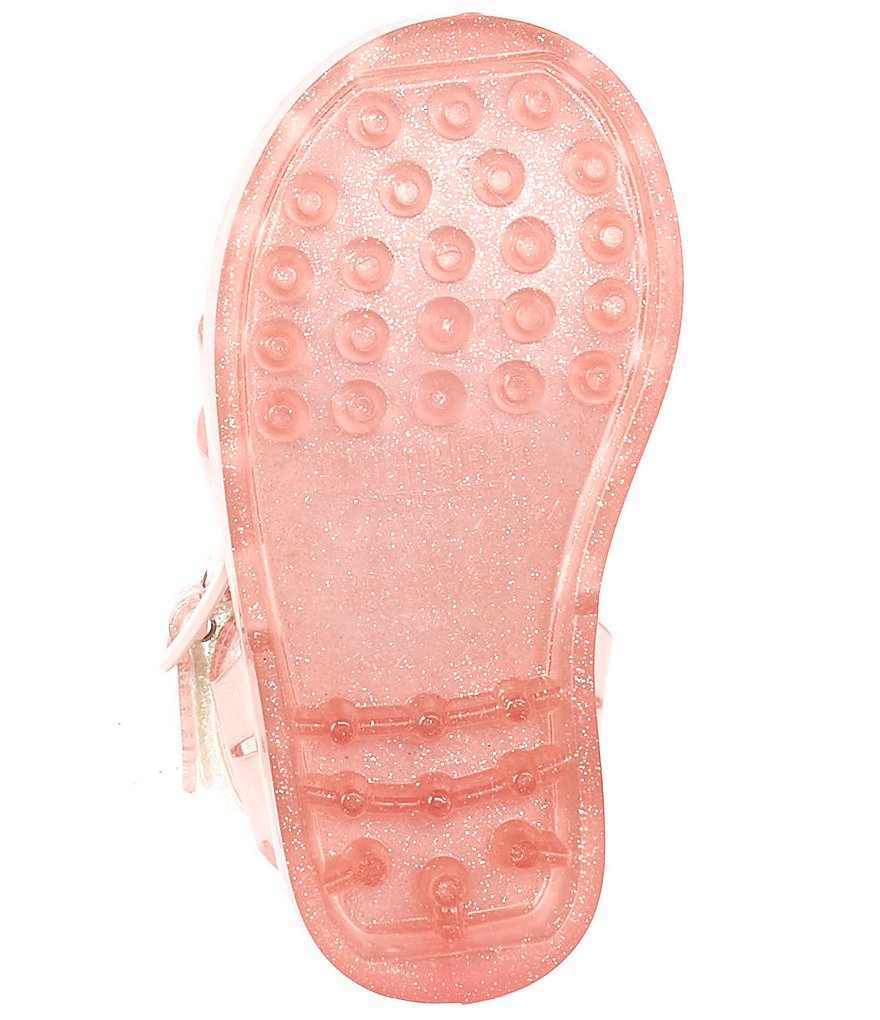 Mini Melissa Girl's Mini Possession Glitter Fisherman Sandals (Infant)