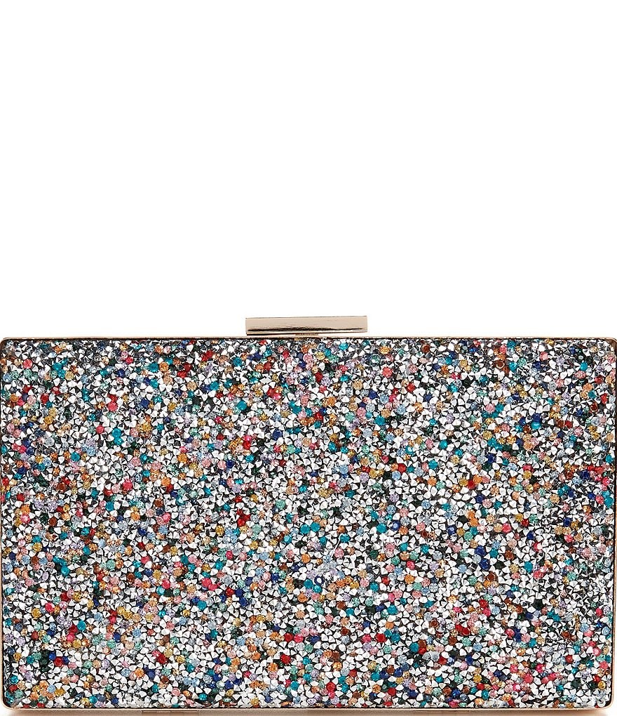 Kate Landry Crushed Crystal Clutch Bag