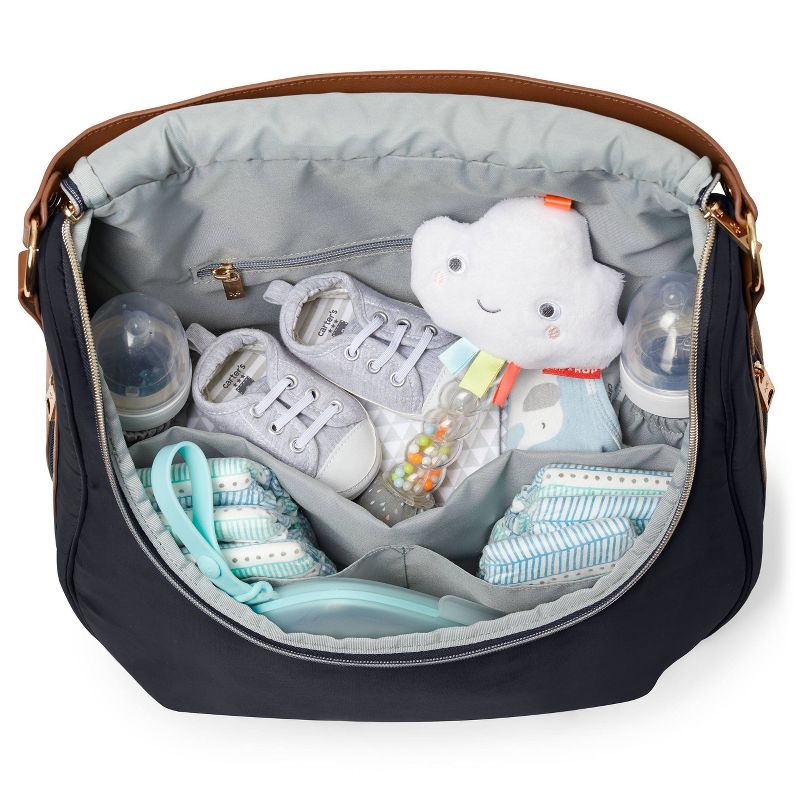 Skip Hop Diaper Bag Tote Curve Well-Rounded - Black