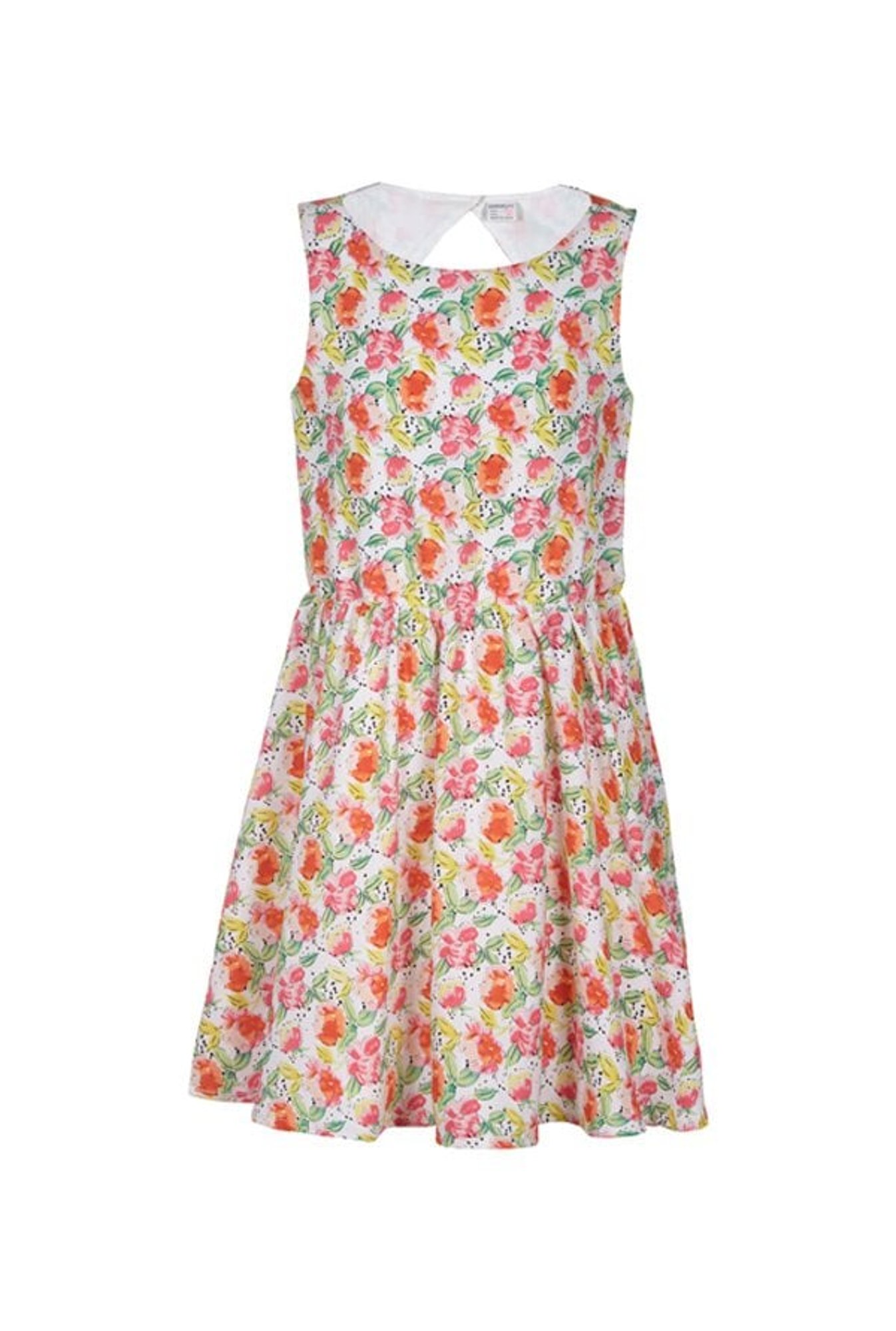 Superyoung Kids Orange Printed Dress