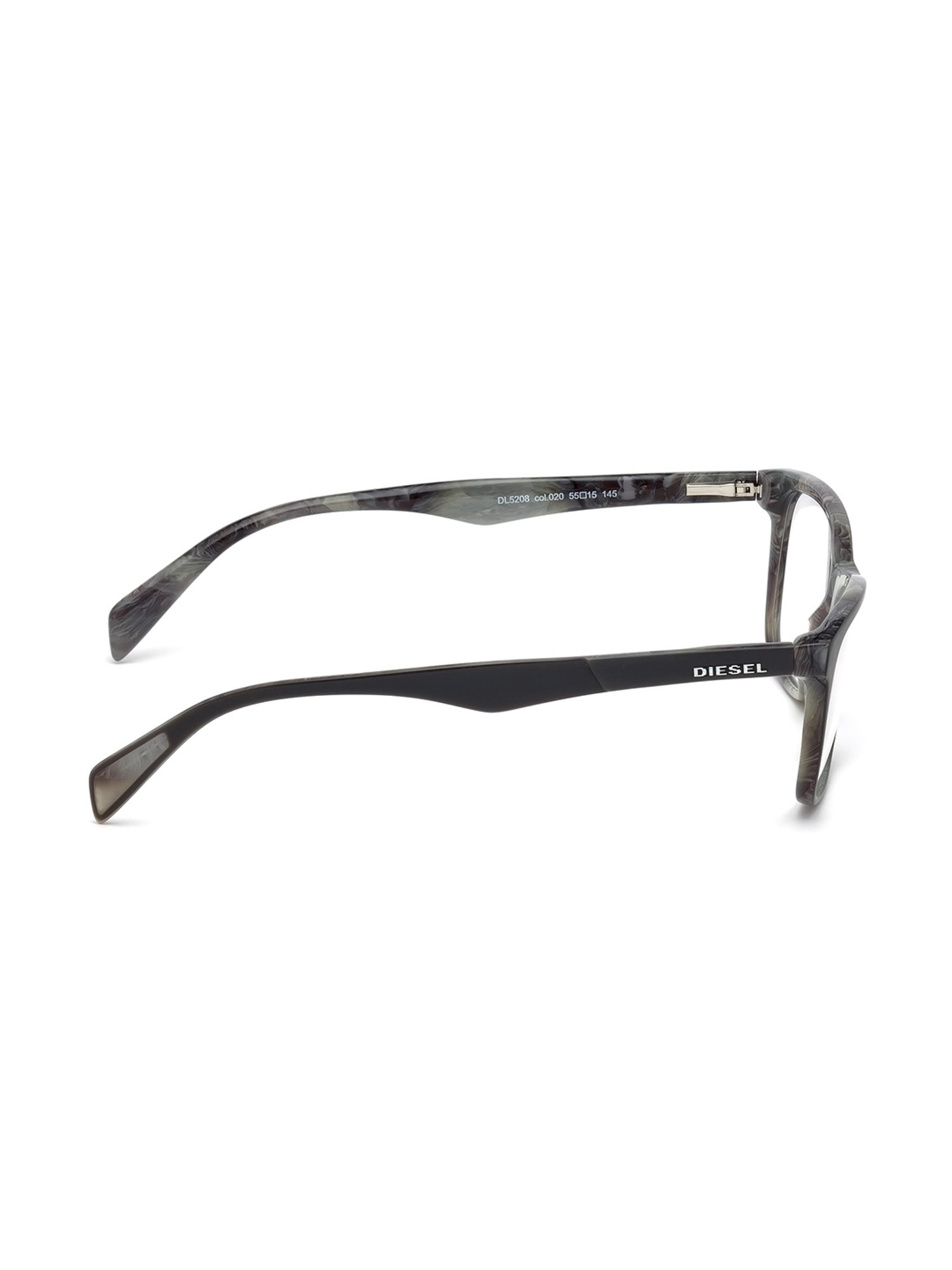 DIESEL DL5208 53 020 Grey Full Rim Square Frame