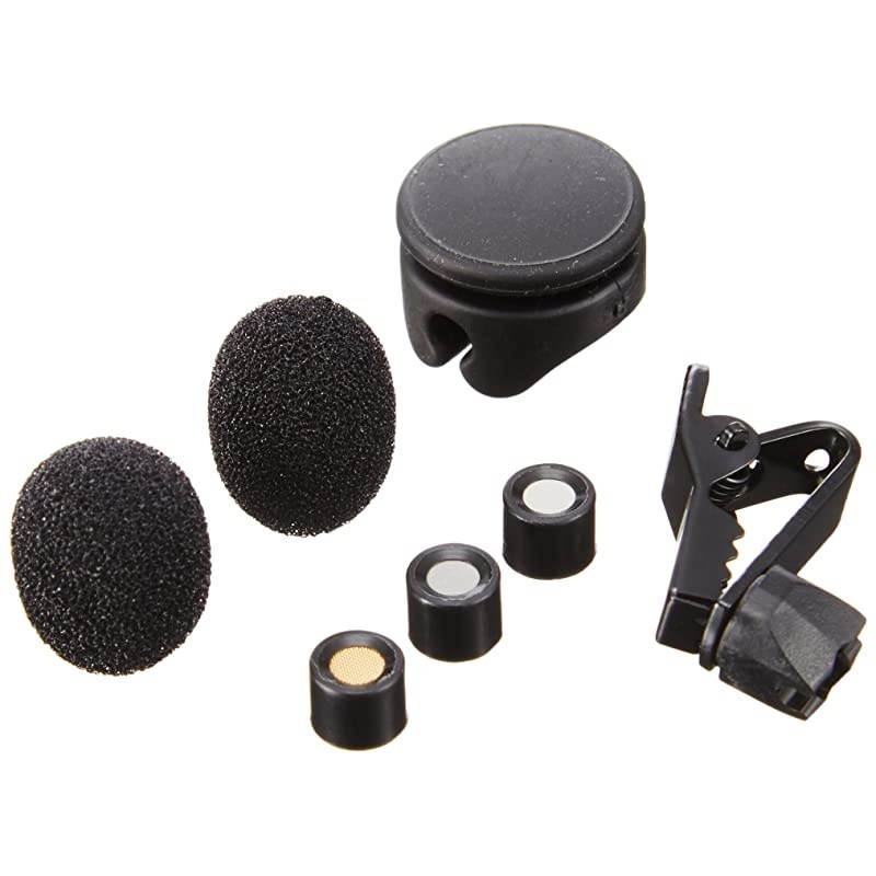 WBH53B Omnidirectional TQG Subminiature Electret Headworn Condenser Microphone for Speech Applications - Black (Wireless Bodypack Transmitter Sold Separately)